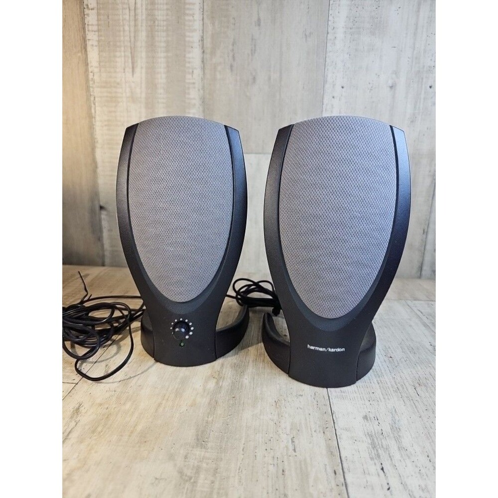 Harman Kardon HK206 Computer Speakers Pair